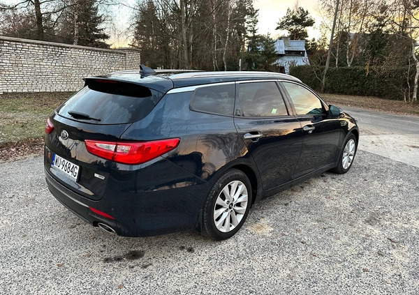 Kia Optima cena 64900 przebieg: 121000, rok produkcji 2017 z Zwoleń małe 352